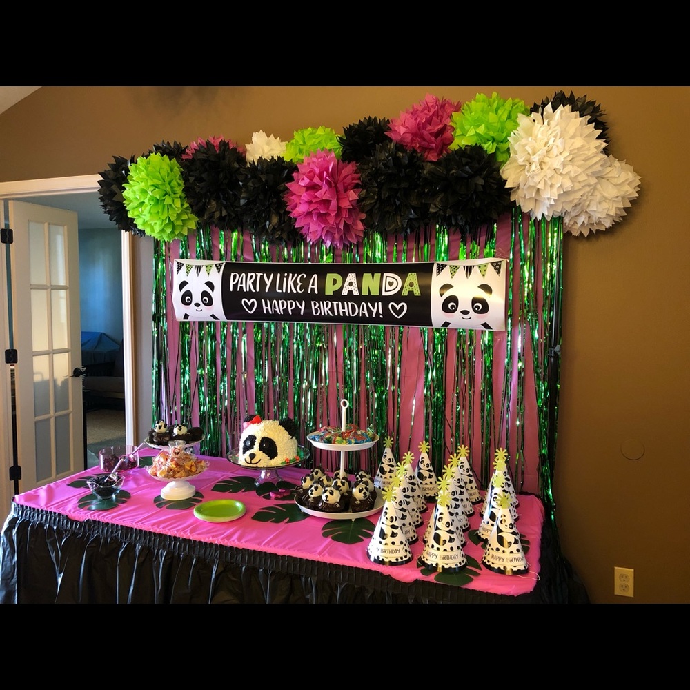 Panda party supplies!